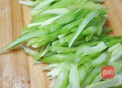 芹菜炒香干的做法图解3