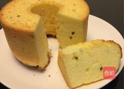百香果戚风蛋糕（7寸中空模）的做法图解8