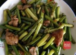 蒜薹炒肉的做法图解6