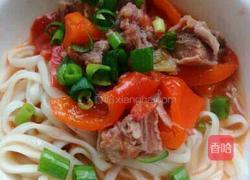 番茄牛腩面的做法图解12