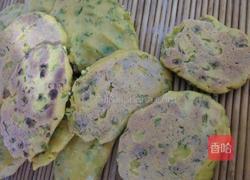 榆树钱烫面大饼子的做法图解8