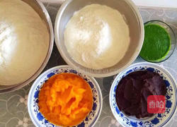 南瓜红豆沙馒头的做法图解14