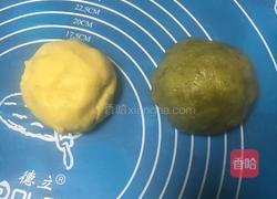 抹茶兔子曲奇的做法图解4