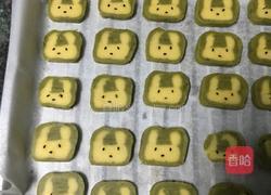 抹茶兔子曲奇的做法图解11
