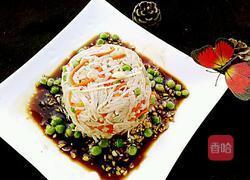 蒜香青豆拌金针菇的做法图解15