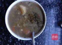 绿茶枸杞雪梨粥《肠道排毒粥》的做法图解4
