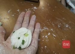 肉包 花卷 麦穗花包的做法图解10