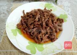 蒜苔牛肉丝的做法图解4