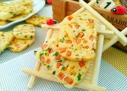 香葱火腿肉松咸饼干