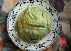 圆包菜炒红薯粉的做法图解1