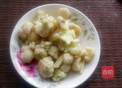 西红柿鸡蛋炒菜花的做法图解4