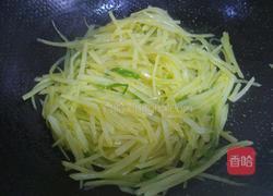 青椒土豆丝的做法图解5