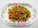 双丝炒豆干