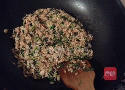 苋菜蒜蓉炒饭的做法图解4
