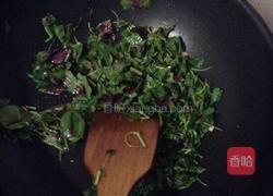 苋菜蒜蓉炒饭的做法图解3
