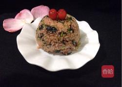 苋菜蒜蓉炒饭的做法图解5