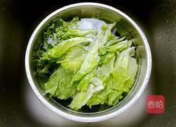 麻酱拌生菜的做法图解1