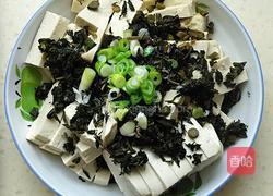香椿芽拌豆腐的做法图解5