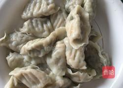 槐花饺子的做法图解4