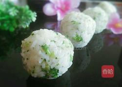 小清新西兰花饭团的做法图解14
