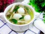 菌菇鹌鹑汤