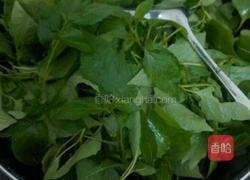 蒜香野菜的做法图解3