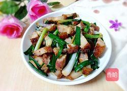 香葱炒烧肉的做法图解7