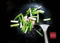 香葱炒烧肉的做法图解4