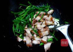 香葱炒烧肉的做法图解5