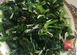 小鱼凉拌菠菜的做法图解4
