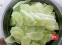 懒人版莴苣炒肉的做法图解1