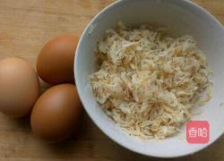 野蒜鸡蛋菜饼的做法图解2
