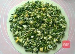 野蒜鸡蛋菜饼的做法图解9