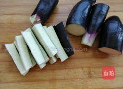 肉末莲花茄子的做法图解7