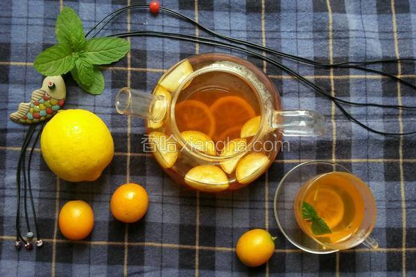 金桔柠檬蜂蜜红茶的做法 菜谱 香哈网