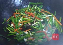 大蒜百叶炒肉丝的做法图解6