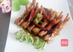 红烧鸡爪的做法图解9