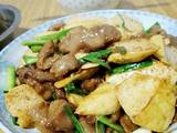 豆干炒肉
