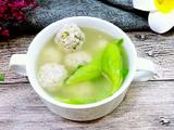 丝瓜肉丸汤