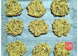 高纤麦片黑芝麻饼干的做法图解5