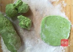翡翠藕饼的做法图解2