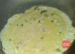 肉末鸡蛋饼的做法图解6