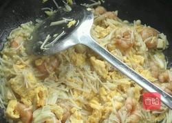 鲜之味（虾仁金针笨鸡蛋）的做法图解6