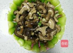香菇趴油菜的做法图解4