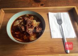 红烧牛肉洋芋擦擦的做法图解4