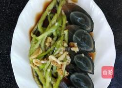 青椒皮蛋～家常菜的做法图解4