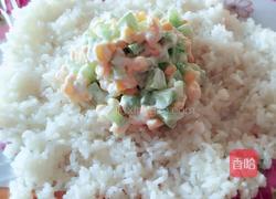 紫菜沙拉大饭团的做法图解4