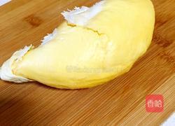 榴莲饼、榴莲夹心卷的做法图解2