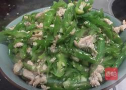 青椒炒肉的做法图解7