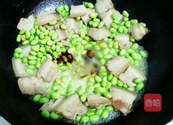 五花肉煮毛豆的做法图解5